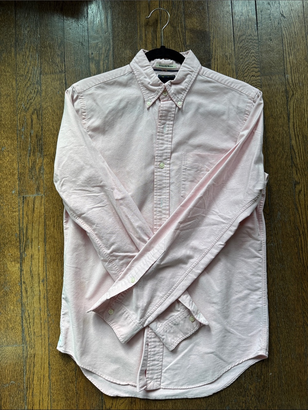 Rugby Ralph Lauren Pale Pink Button-Down Oxford Shirt